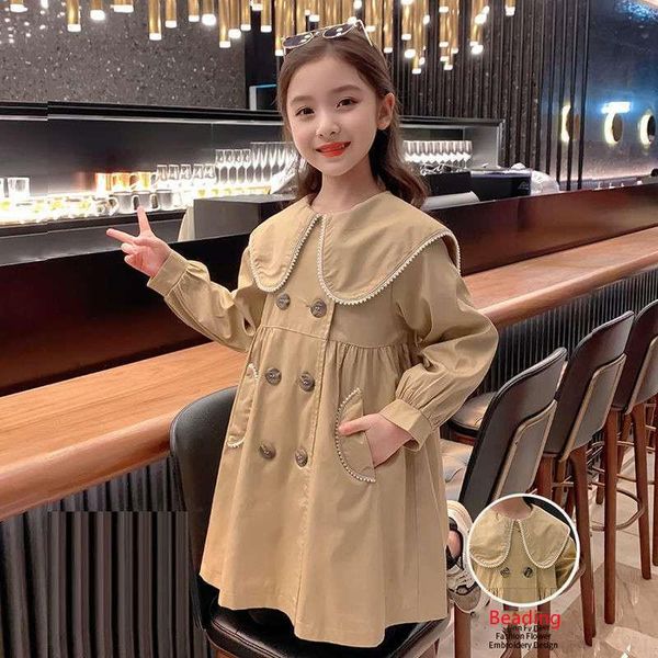 jackets girls long jacket solid color girl coats kids fashion style beading childrens' spring autumn clothing 5 7 9 11 13 y, Blue;gray
jackets girls long jacket solid color girl coats kids fashion style beading childrens' spring autumn clothing 5 7 9 11 13 y, Blue;gray