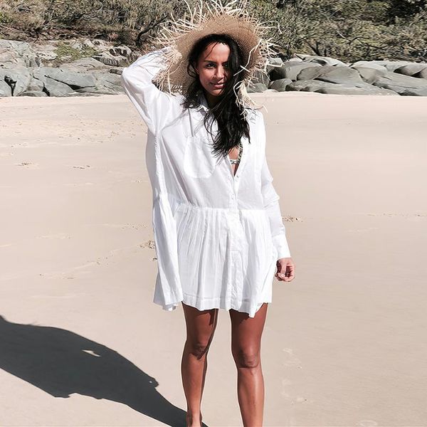 women's swimwear summer women beach dresses cardigan swimsuit cover up holiday outing bikini blouse pareo beachwear white dress sarong, White;black
women's swimwear summer women beach dresses cardigan swimsuit cover up holiday outing bikini blouse pareo beachwear white dress sarong, White;black