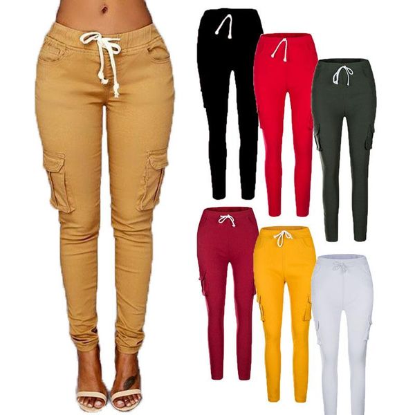 spring fashing women pencil pant lace up waist casual pants solid multi-pockets plus size cargo slim fit trousers women's jumpsuits & r, Black;white
spring fashing women pencil pant lace up waist casual pants solid multi-pockets plus size cargo slim fit trousers women's jumpsuits & r, Black;white