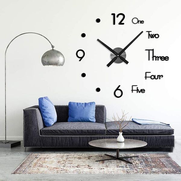 modern design diy large wall clock 3d sticker mirror surface creative home decor living room acrylic quartz horloge clocks
modern design diy large wall clock 3d sticker mirror surface creative home decor living room acrylic quartz horloge clocks