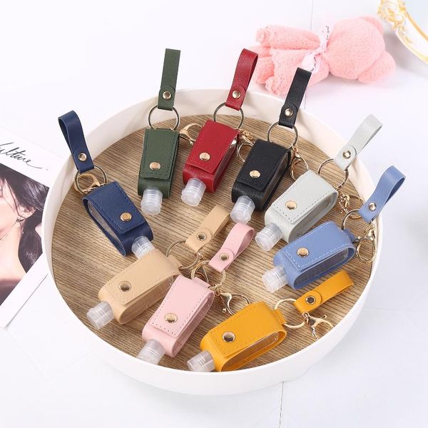 liquid soap dispenser 30ml portable hand sanitizer bottle case leakproof holder with tassels leather keychain gel hydroalcoholic carrier
liquid soap dispenser 30ml portable hand sanitizer bottle case leakproof holder with tassels leather keychain gel hydroalcoholic carrier