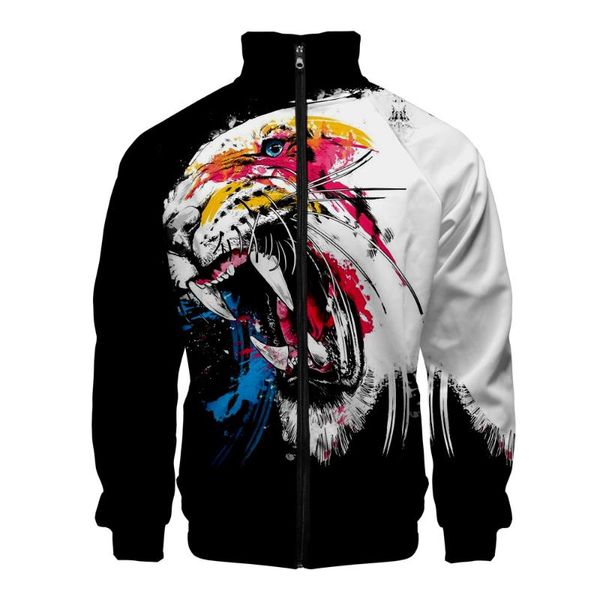 men's jackets harajuku 3d printed wolf men/women spring autumn sports clothes stand collar animal streetwear casual tracksuit, Black;brown
men's jackets harajuku 3d printed wolf men/women spring autumn sports clothes stand collar animal streetwear casual tracksuit, Black;brown