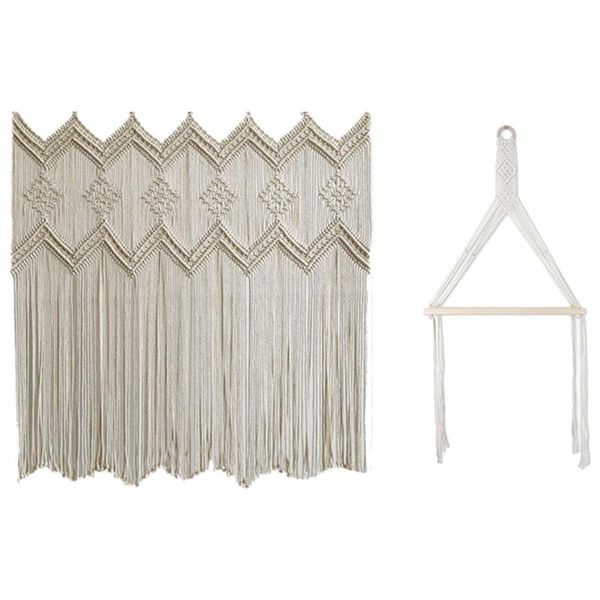 party decoration 1 pcs wall hanging macrame curtain bohemian handwoven tapestry & shelf floating
party decoration 1 pcs wall hanging macrame curtain bohemian handwoven tapestry & shelf floating
