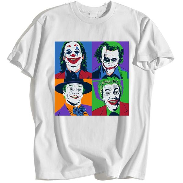 cartoons character jokers printing clothing mens crewneck fashion tshirts loose oversize summer cotton t shirt 2021 men's t-shirts, White;black
cartoons character jokers printing clothing mens crewneck fashion tshirts loose oversize summer cotton t shirt 2021 men's t-shirts, White;black