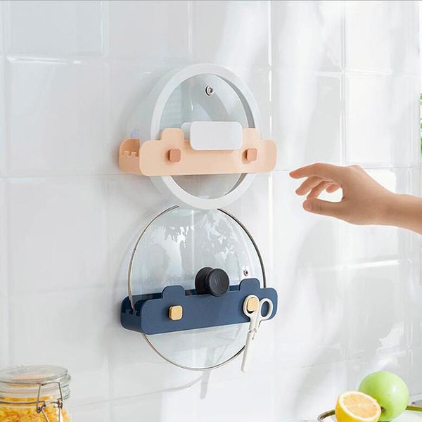pot lid holder wall-mounted hanging for pan cover rack kitchen organizer plastic storage & organization
pot lid holder wall-mounted hanging for pan cover rack kitchen organizer plastic storage & organization