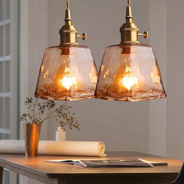 pendant lamps brown glass chandelier el bar restaurant bedside lamp retro creative nostalgic single head brass decorative lighting
pendant lamps brown glass chandelier el bar restaurant bedside lamp retro creative nostalgic single head brass decorative lighting