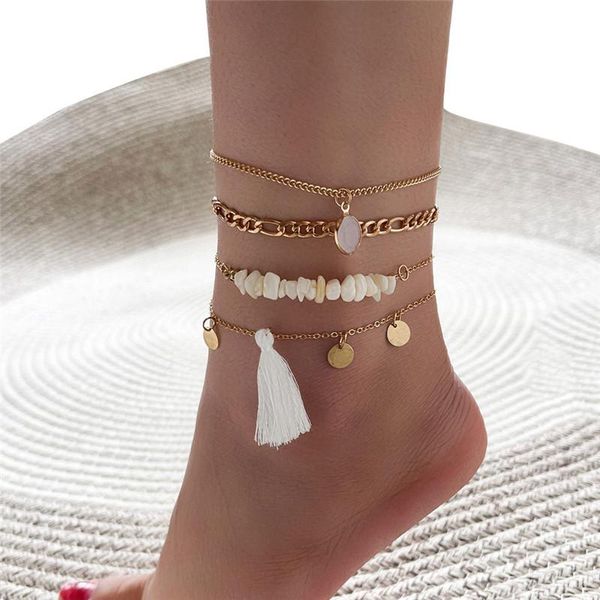 anklets letapi boho gold color chain anklet set for women multilayer broken stones summer ocean beach foot chains jewelry, Red;blue
anklets letapi boho gold color chain anklet set for women multilayer broken stones summer ocean beach foot chains jewelry, Red;blue