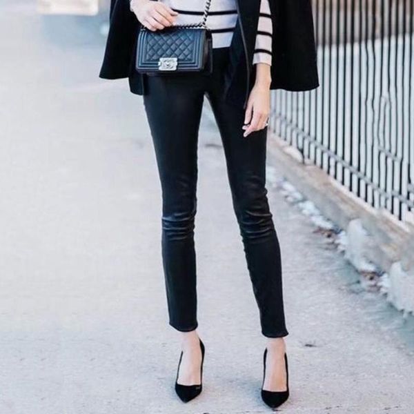women's pants & capris fall winter casual female mid waist skinny pencil zipper office ladies elastic slim solid black, Black;white
women's pants & capris fall winter casual female mid waist skinny pencil zipper office ladies elastic slim solid black, Black;white