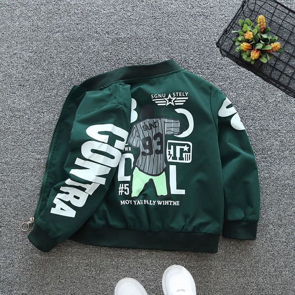 baby boys jacket cardigan fashion spring autumn sport letter coats army children's letter print windbreaker outerwear, Blue
baby boys jacket cardigan fashion spring autumn sport letter coats army children's letter print windbreaker outerwear, Blue