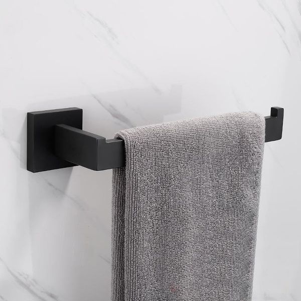towel racks bathroom rack 304 stainless steel material black hook paper holder clothes
towel racks bathroom rack 304 stainless steel material black hook paper holder clothes