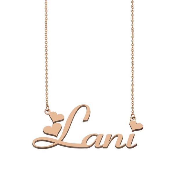 pendant necklaces lani name necklace , custom for women girls friends birthday wedding christmas mother days gift, Silver
pendant necklaces lani name necklace , custom for women girls friends birthday wedding christmas mother days gift, Silver