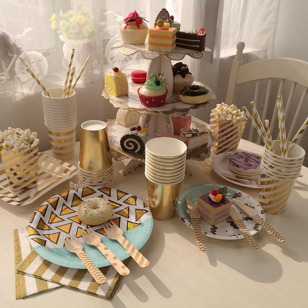 disposable dinnerware wedding birthday party decorations kids bronzing tableware knife fork spoon paper plates event supplies
disposable dinnerware wedding birthday party decorations kids bronzing tableware knife fork spoon paper plates event supplies
