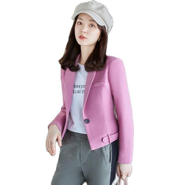 women's suits & blazers korean autumn sports jacket oversized clothing plaid office spring, White;black
women's suits & blazers korean autumn sports jacket oversized clothing plaid office spring, White;black