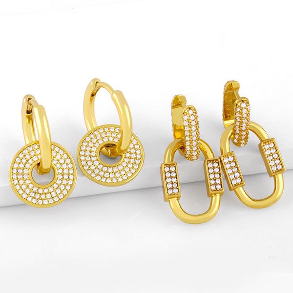 earring simple personality metal geometric ring temperament female fashion coldness jewelry, Golden
earring simple personality metal geometric ring temperament female fashion coldness jewelry, Golden