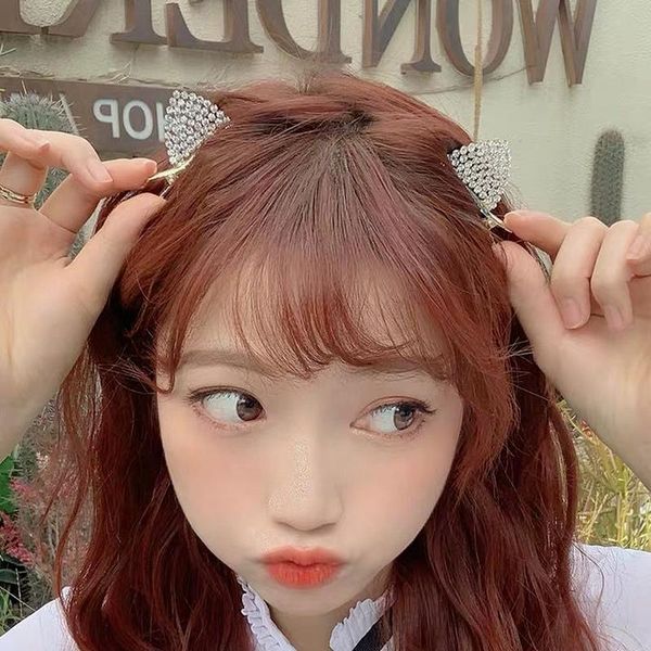 hair clips & barrettes personality cat ear hairpin female side clip girl fashion headdress accessory pins bling, Golden;silver
hair clips & barrettes personality cat ear hairpin female side clip girl fashion headdress accessory pins bling, Golden;silver