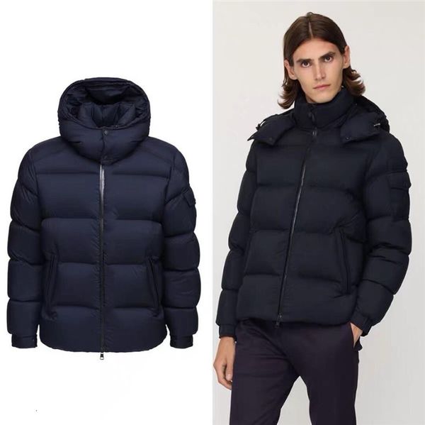 Men's Down & Parkas Fashion- men winter bread down jacket Solid color thickened medium and long for designer white eider ULAS, Black
Men's Down & Parkas Fashion- men winter bread down jacket Solid color thickened medium and long for designer white eider ULAS, Black