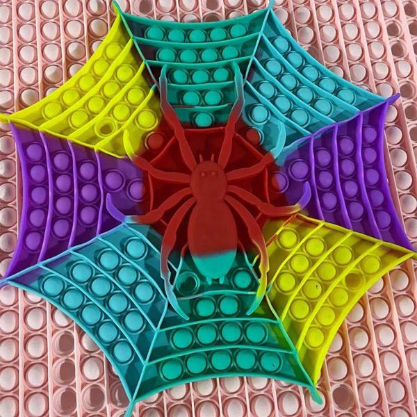 30cm big size spider cobweb push bubble fidget toys deskfunny bubbles sensory squishy stress reliever autism needs anti-stress rainbow toy
30cm big size spider cobweb push bubble fidget toys deskfunny bubbles sensory squishy stress reliever autism needs anti-stress rainbow toy