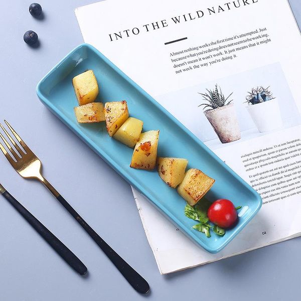 dishes & plates creative plate bright home ceramic tableware sushi western snack rectangular flat
dishes & plates creative plate bright home ceramic tableware sushi western snack rectangular flat