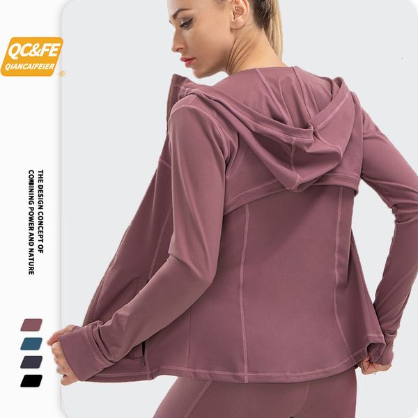 2021 fitness women's long sleeve zipper slim tight sports coat autumn and winter yoga suit, Gray
2021 fitness women's long sleeve zipper slim tight sports coat autumn and winter yoga suit, Gray