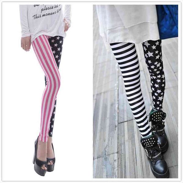 jeggings elastic stripe star women leggings print fashion cropped trousers leggins pencil pants l1071, Black
jeggings elastic stripe star women leggings print fashion cropped trousers leggins pencil pants l1071, Black