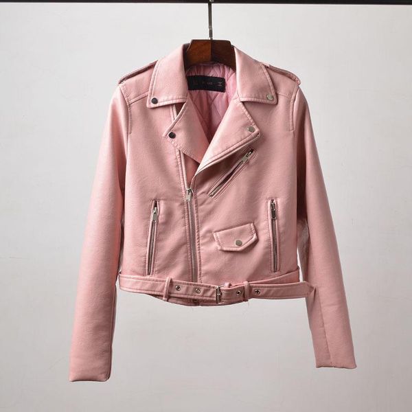 women's leather & faux 2021 fashion pu jacket women burgundy black motorcycle coat soft female short biker
women's leather & faux 2021 fashion pu jacket women burgundy black motorcycle coat soft female short biker