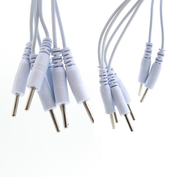 50pcs 2-pin 4-pin dc3.5mm electrode connecting line 2.0mm needle pin type patch cord tens pulse therapy massager stimulator electric massage
50pcs 2-pin 4-pin dc3.5mm electrode connecting line 2.0mm needle pin type patch cord tens pulse therapy massager stimulator electric massage