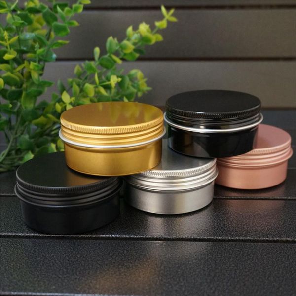 storage bottles & jars 80g silver empty aluminum box metal tin 80ml round pink/gold/black portable cream container refillable jar tea p
storage bottles & jars 80g silver empty aluminum box metal tin 80ml round pink/gold/black portable cream container refillable jar tea p