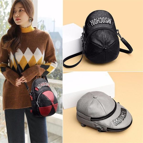 backpack female fashion hat large capacity outdoor travel school bag casual detachable shoulder strap messenger sac
backpack female fashion hat large capacity outdoor travel school bag casual detachable shoulder strap messenger sac