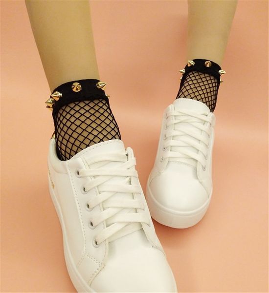 designs.chic socks streetwear women's harajuku breathable rivet fishnet hollow out nets ladies mesh sox hosiery 10pairs/20pcs, Pink;yellow
designs.chic socks streetwear women's harajuku breathable rivet fishnet hollow out nets ladies mesh sox hosiery 10pairs/20pcs, Pink;yellow