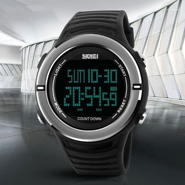 wristwatches men's sport watch digital el light silicone strap date week alarm chrono countdown waterproof relogio masculino mens1, Slivery;brown
wristwatches men's sport watch digital el light silicone strap date week alarm chrono countdown waterproof relogio masculino mens1, Slivery;brown