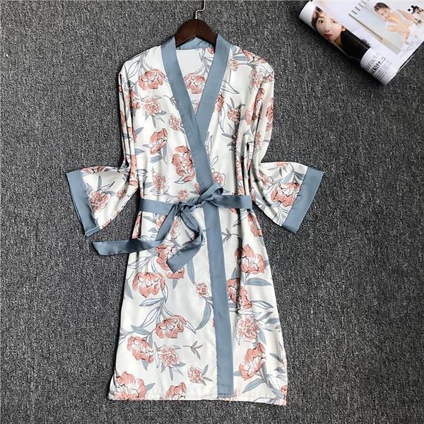 spring summer satin silk womens sleepwears bathrobe thin nightshirts loose robes flower print sleepwear, Black;red
spring summer satin silk womens sleepwears bathrobe thin nightshirts loose robes flower print sleepwear, Black;red