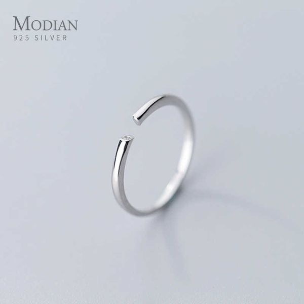 classic adjustable size ring for women minimalist geometric line sterling silver 925 korea style fine jewelry 210707
classic adjustable size ring for women minimalist geometric line sterling silver 925 korea style fine jewelry 210707