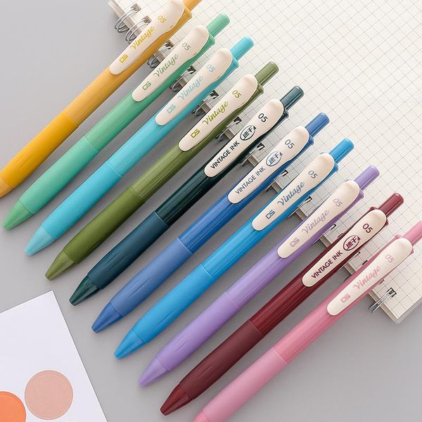 gel pens 4pcs/set 0.5mm morandi color pen black/red/blue/green ink straight liquid school office kawaii signature
gel pens 4pcs/set 0.5mm morandi color pen black/red/blue/green ink straight liquid school office kawaii signature