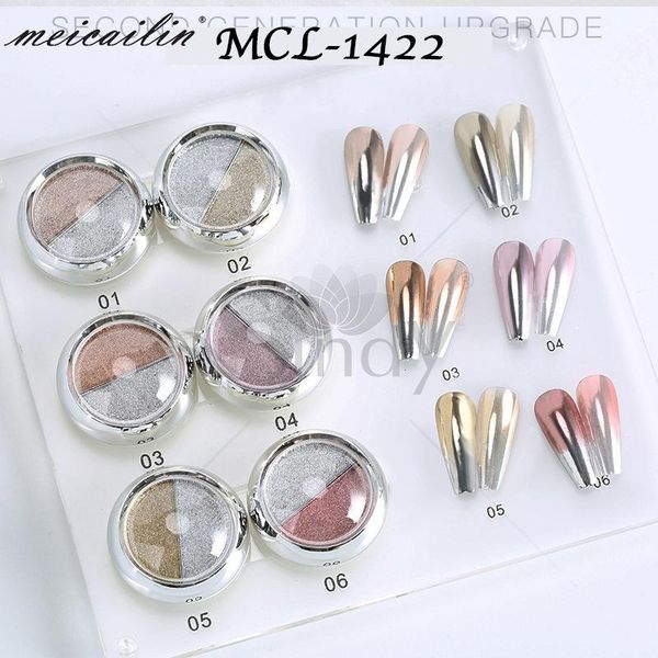 nail mirror flash powder, two-color solid-state earthen gold silver metal sense art decorations, Silver;gold
nail mirror flash powder, two-color solid-state earthen gold silver metal sense art decorations, Silver;gold