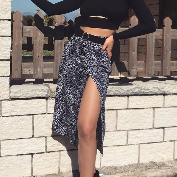 skirts leopard printed split a-line women's midi skirt high waist female 2021 summer fashion streetwear casual ladies bottoms, Black
skirts leopard printed split a-line women's midi skirt high waist female 2021 summer fashion streetwear casual ladies bottoms, Black