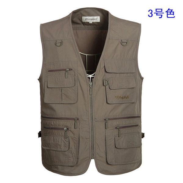 men's vests fashion for wholesale multi-pocket pography vest casual reporter director kr97, Black;white
men's vests fashion for wholesale multi-pocket pography vest casual reporter director kr97, Black;white