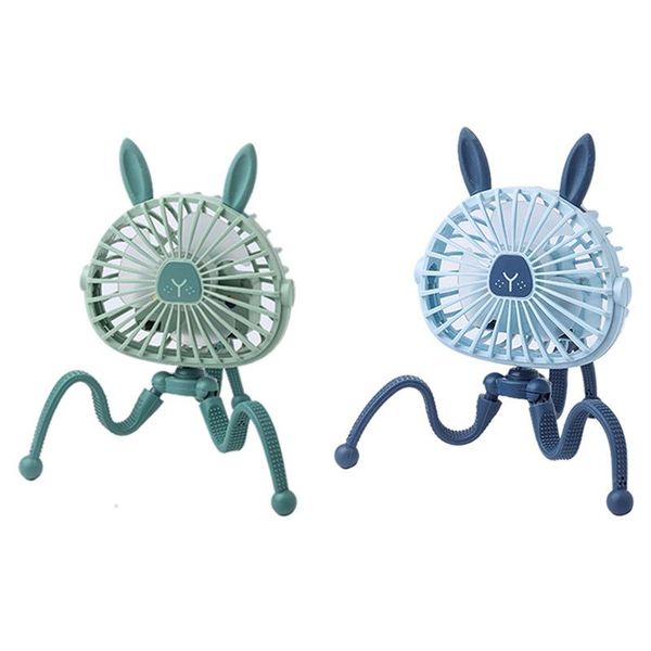 electric fans 2pcs cute cartoons ocs portable usb handheld baby stroller bracket silent fan mini stand ( green & blue) 
electric fans 2pcs cute cartoons ocs portable usb handheld baby stroller bracket silent fan mini stand ( green & blue)