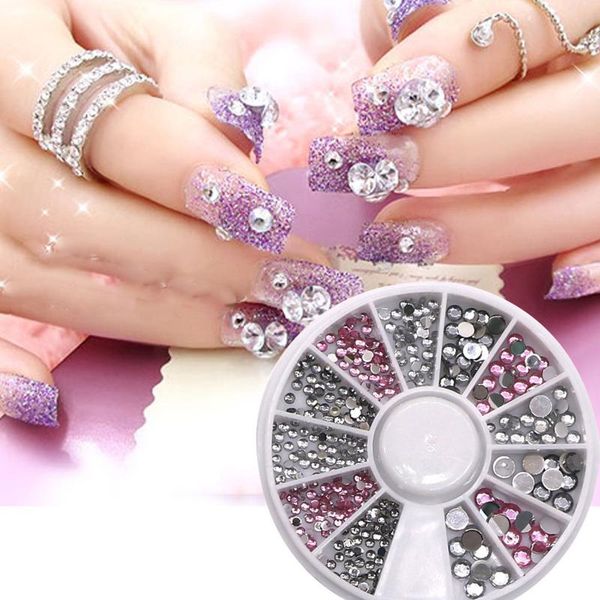 nail art decorations 12 turntable multi-size rhinestones 3d crystal ab diy diamond gem glitter beauty, Silver;gold
nail art decorations 12 turntable multi-size rhinestones 3d crystal ab diy diamond gem glitter beauty, Silver;gold