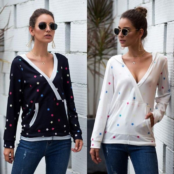 women's hoodies & sweatshirts clothing autumn hooded sweatshirt casual white black printing star v-neck female pullover top
women's hoodies & sweatshirts clothing autumn hooded sweatshirt casual white black printing star v-neck female pullover top