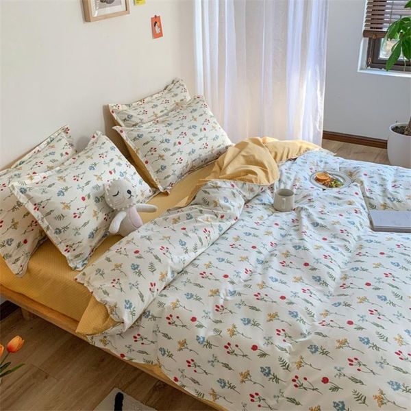 bedding sets fashion floral pattern set bed covers flat sheet linen pillowcase singe/twin//king size duvet cover
bedding sets fashion floral pattern set bed covers flat sheet linen pillowcase singe/twin//king size duvet cover
