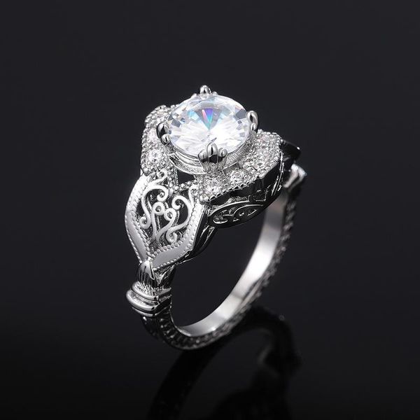 wedding rings caoshi pattern hollow design luxury round zirconia ring for women charm jewelry true love gift to girlfriend factory wholesale, Slivery;golden
wedding rings caoshi pattern hollow design luxury round zirconia ring for women charm jewelry true love gift to girlfriend factory wholesale, Slivery;golden