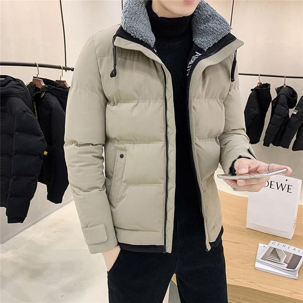men's down & parkas 2021 winter plus size coat thick parka coats warm cotton padded jacket windproof male fashion outerwear e261, Black
men's down & parkas 2021 winter plus size coat thick parka coats warm cotton padded jacket windproof male fashion outerwear e261, Black