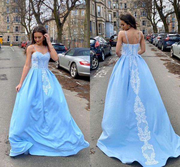 popular light sky blue white lace a line prom bridesmaid dresses for women guest plus size with straps satin ruched long party pageant eveni, Black
popular light sky blue white lace a line prom bridesmaid dresses for women guest plus size with straps satin ruched long party pageant eveni, Black