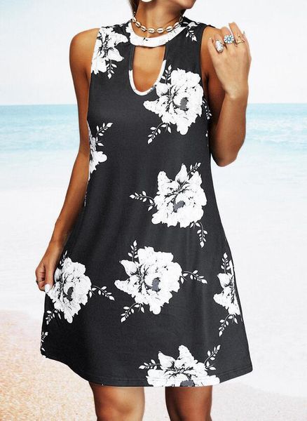 casual dresses summer street fashion pocket printed round neck women's dress loose vintage ruffles party beach, Black;gray
casual dresses summer street fashion pocket printed round neck women's dress loose vintage ruffles party beach, Black;gray