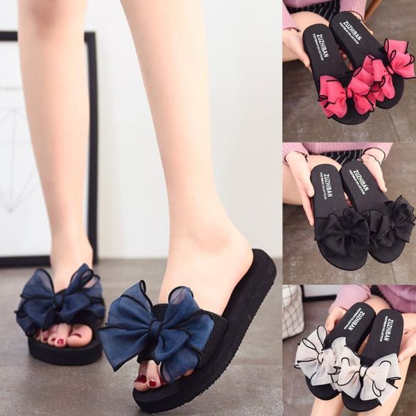 jaycosin women summer stretch fabric bow flat-bottomed slip-on round toe wear thick-soled beach slippers 2021 mar29 p40, Black
jaycosin women summer stretch fabric bow flat-bottomed slip-on round toe wear thick-soled beach slippers 2021 mar29 p40, Black