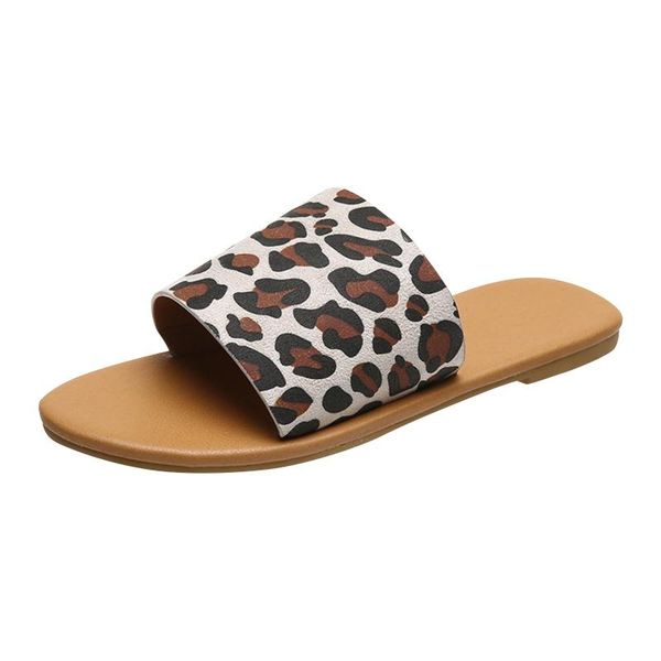 slippers fashion summer women flat plus size ladies sandals one-line leopard pattern casual outdoor beach, Black
slippers fashion summer women flat plus size ladies sandals one-line leopard pattern casual outdoor beach, Black
