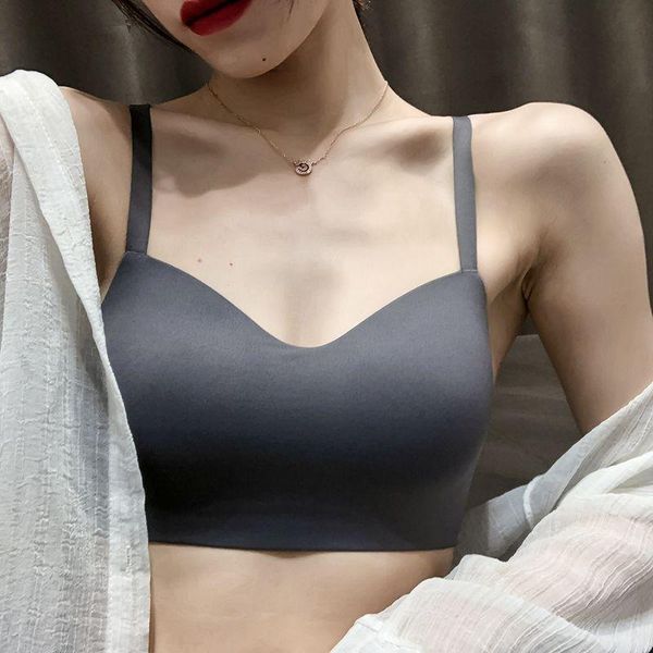 bras backless bra summer thin push up wireless underwear for women seamless sport vest u-shaped beauty back, Red;black
bras backless bra summer thin push up wireless underwear for women seamless sport vest u-shaped beauty back, Red;black