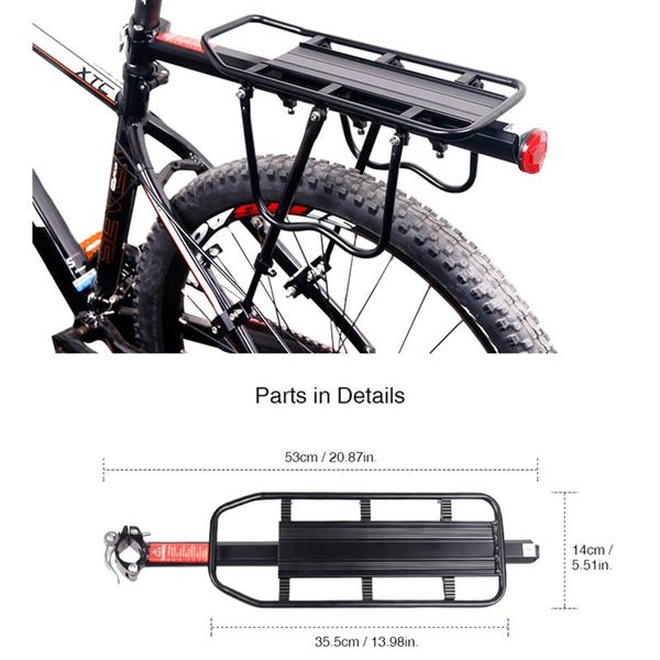 bicycle backseat rack, durable removable rear seat shelf with flat panel for most mountain bike, black car & truck racks
bicycle backseat rack, durable removable rear seat shelf with flat panel for most mountain bike, black car & truck racks