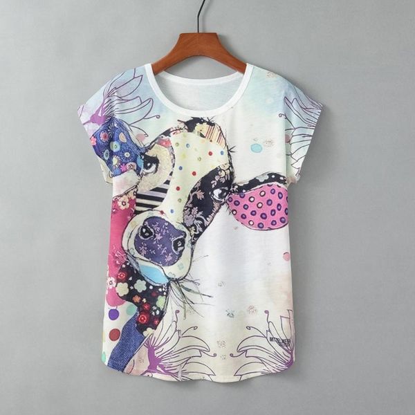 women's t-shirt artguy t shirts women harajuku o neck short sleeve colorful giraffe print tshirt summer spring female casual tees plus, White
women's t-shirt artguy t shirts women harajuku o neck short sleeve colorful giraffe print tshirt summer spring female casual tees plus, White