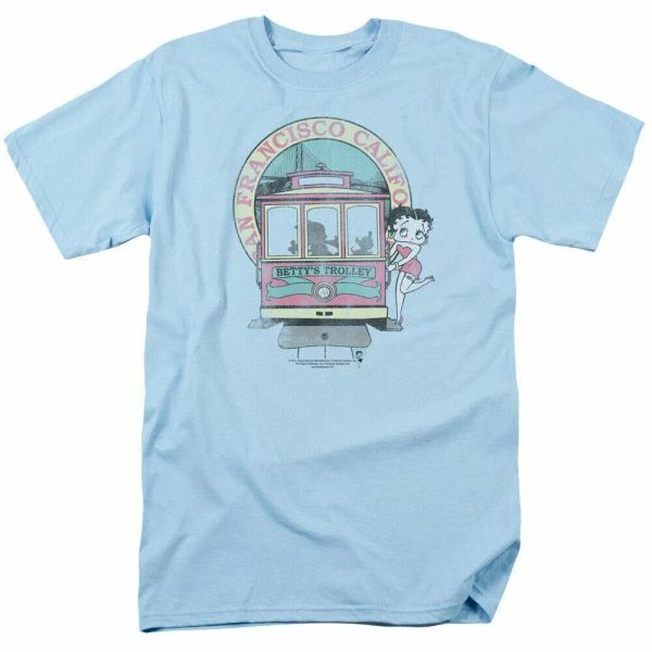 betty boop bettys trolley kids youth t shirt licensed cartoon tee light blue, White;black
betty boop bettys trolley kids youth t shirt licensed cartoon tee light blue, White;black